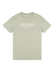 Jack Wills Green 100% Cotton Carnaby T-Shirt - Image 5 of 6