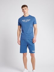 Jack Wills Blue 100% Cotton Carnaby T-Shirt - Image 3 of 6