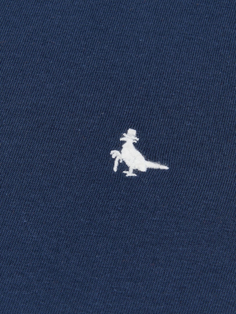 Jack Wills Navy Blue 100% Cotton Pentworth Logo T-Shirt - Image 5 of 5