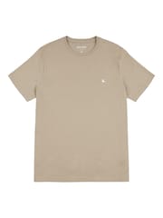Jack Wills Nude Sandford 100% Cotton T-Shirt - Image 5 of 7
