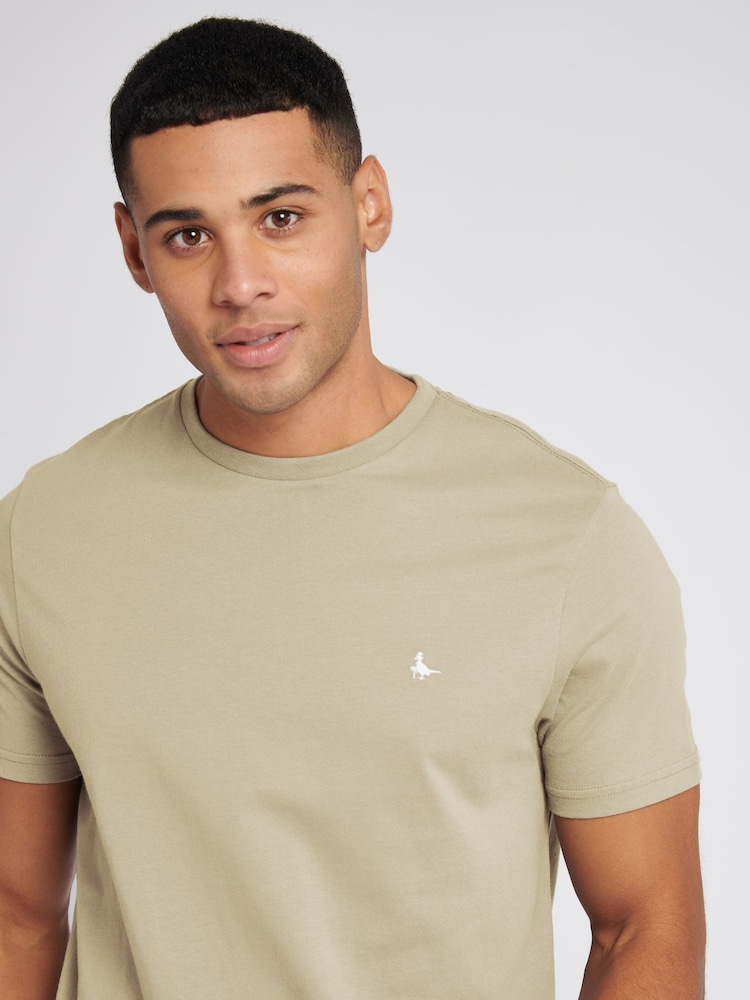 Jack Wills Grey 100% Cotton Sandford T-Shirt - Image 4 of 4