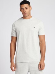 Jack Wills Light Grey Sandford T-Shirt - Image 1 of 6