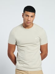 Jack Wills Grey Sandford 100% Cotton T-Shirt - Image 1 of 5