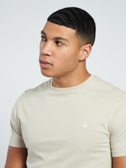 Jack Wills Grey Sandford 100% Cotton T-Shirt - Image 3 of 5