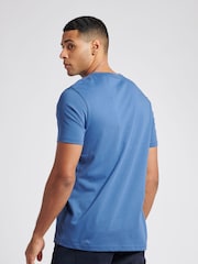 Jack Wills Blue Sandford 100% Cotton T-Shirt - Image 2 of 6