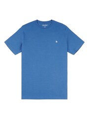 Jack Wills Blue Sandford 100% Cotton T-Shirt - Image 5 of 6