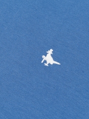 Jack Wills Blue Sandford 100% Cotton T-Shirt - Image 6 of 6