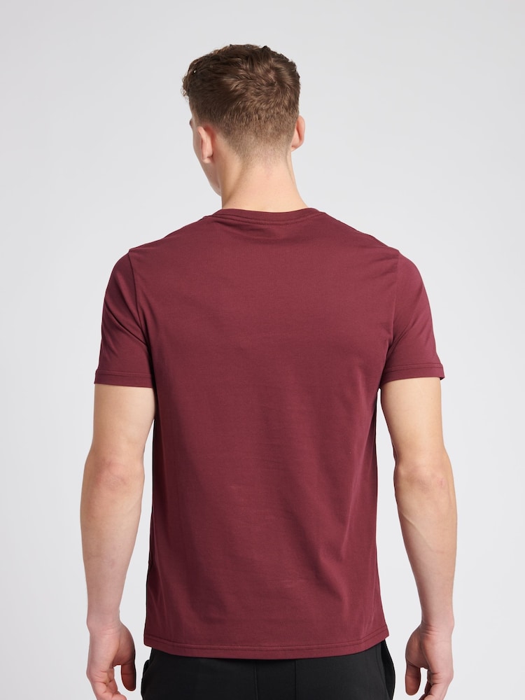 Jack Wills Red Sandford 100% Cotton T-Shirt - Image 2 of 3