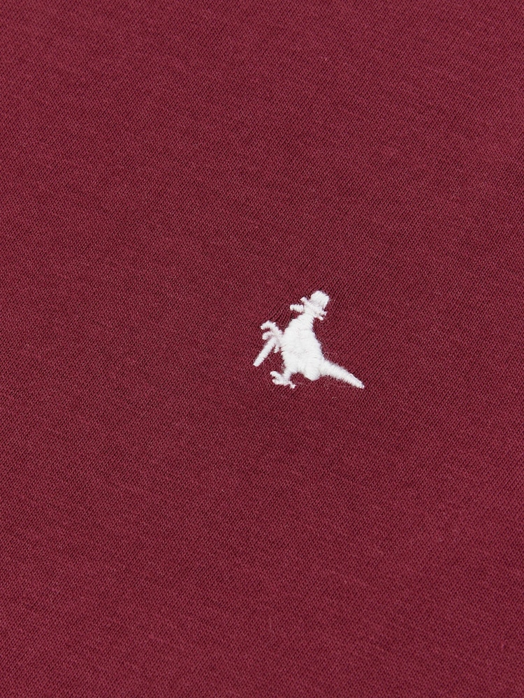 Jack Wills Red Sandford 100% Cotton T-Shirt - Image 3 of 3