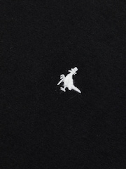 Jack Wills Black Sandford 100% Cotton T-Shirt - Image 6 of 6