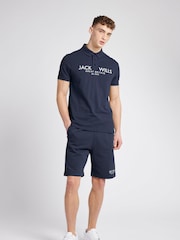 أزرق - قميص بولو بيكيه مصنوع من خامة %100 قطن من Jack Wills - صورة 3 من 7