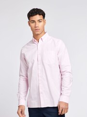 Jack Wills Pink 100% Cotton Wadsworth Oxford Shirt - Image 1 of 6