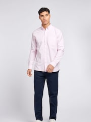 Jack Wills Pink 100% Cotton Wadsworth Oxford Shirt - Image 3 of 6
