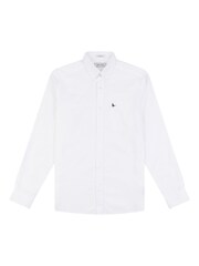 Jack Wills White 100% Cotton Wadsworth Oxford Shirt - Image 5 of 6