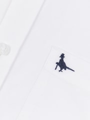 Jack Wills White 100% Cotton Wadsworth Oxford Shirt - Image 6 of 6