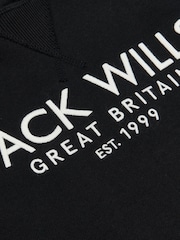 Jack Wills Black 100% Cotton Batsford Hoodie - Image 5 of 5