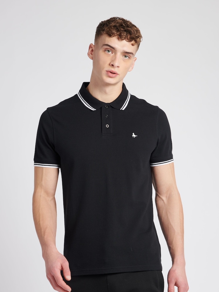 قميص بولو بيكيه قطن 100% Edgewear من Jack Wills - صورة 1 من 6