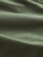 Khaki Green Parachute Cotton Cargo Trousers - Image 6 of 6
