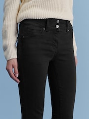Black Slim Lift And Shape Bootcut Jeans - Image 4 of 7