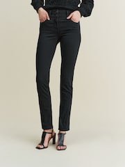 Black Slim Lift And Shape Jeans - Image 1 of 4