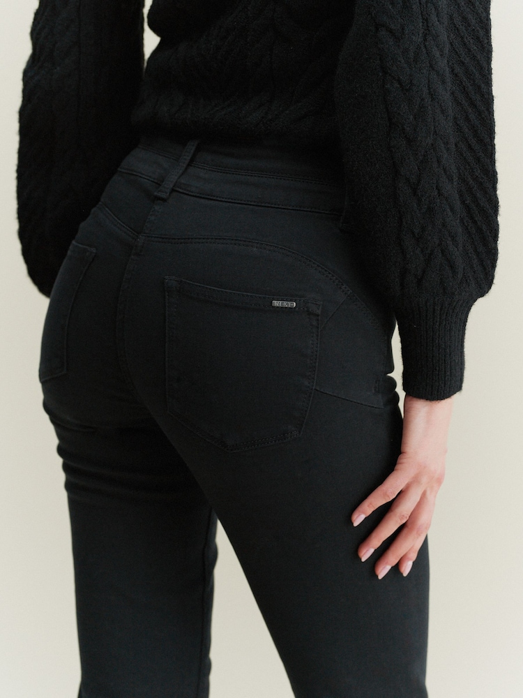 Black Slim Lift And Shape Jeans - Image 4 of 4