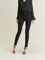 Black Lift Slim And Shape Skinny Jeans - Image 3 of 8