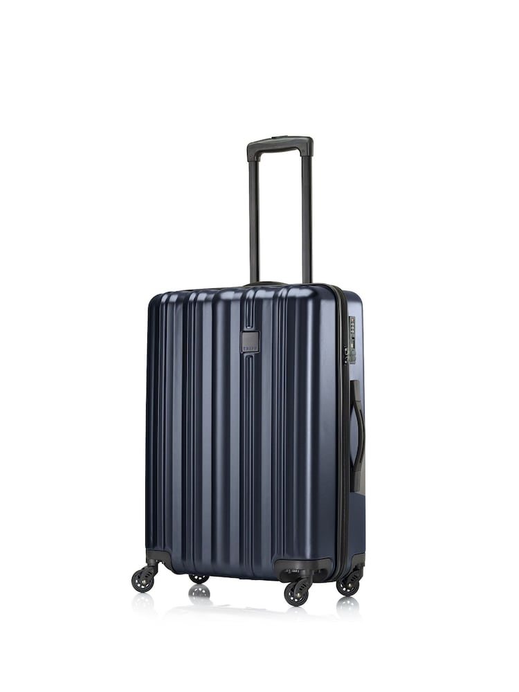 Tripp Navy Blue Retro II Medium Suitcase - Image 1 of 4