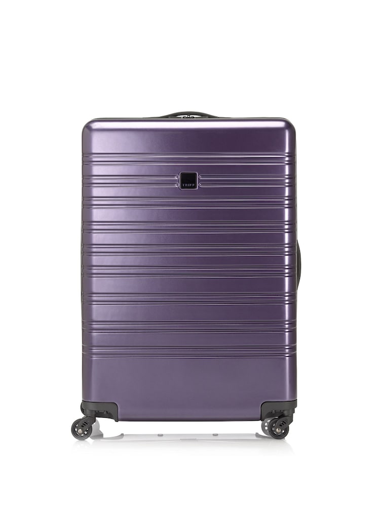 Tripp Purple Horizon Large 4 Wheel Suitcase 76cm with TSA Lock - Image 2 of 4 Tripp Purple Horizon Large 4 Wheel Suitcase 76cm with TSA Lock - Image 2 of 4