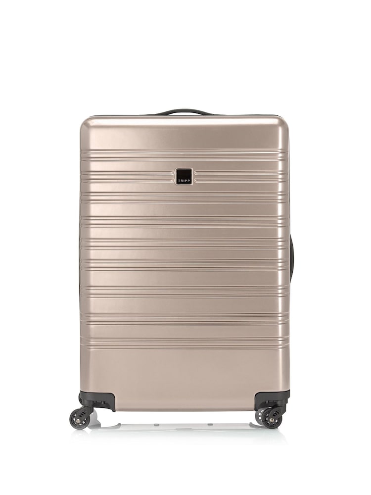 Tripp Champagne Gold Horizon Large 4 Wheel Suitcase 76cm with TSA Lock - Image 2 of 4