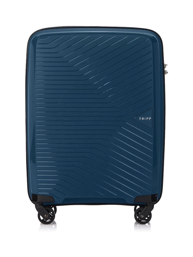 Tripp Navy Blue Chic Cabin 4 Wheel 55cm Suitcase - Image 2 of 4