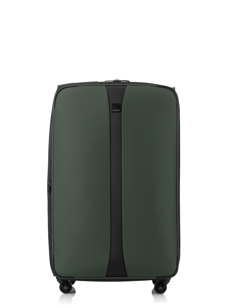 Tripp Racing Green Superlite Large 4 Wheel Suitcase 80cm - Image 2 of 5