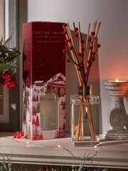 Festive Spice Fragranced Christmas 180ml Reed Diffuser - Image 1 of 4