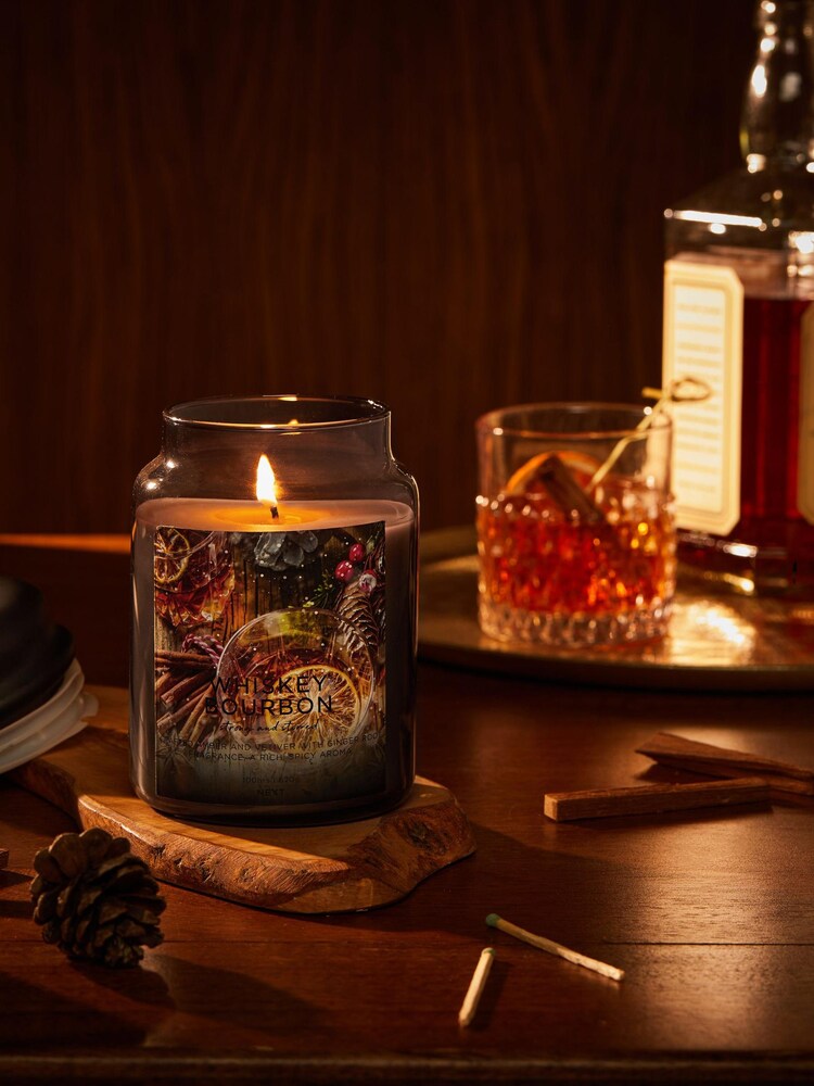 Black Festive Tipple Jar Candle - Image 1 of 4