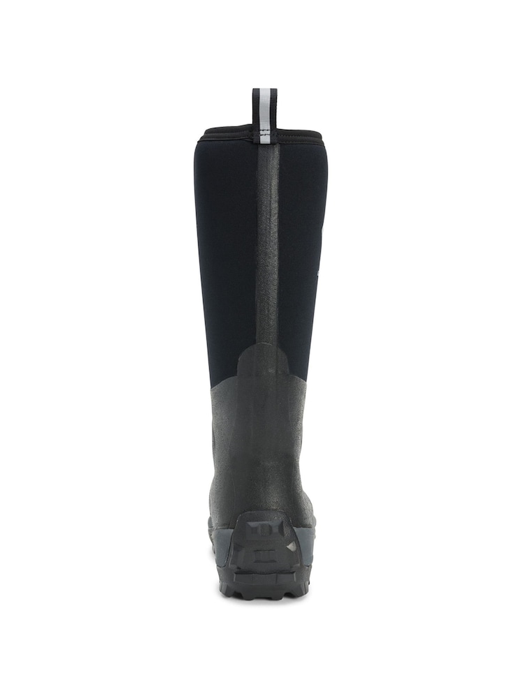 Muck Boots Black Arctic Sport Pull On Wellington Boots - Image 4 of 4