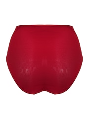 Pour Moi Red Lavish High Waist High Leg Briefs - Image 4 of 4