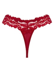 Pour Moi Red Lavish Thong - Image 4 of 4