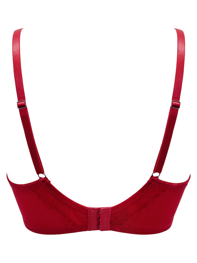 Pour Moi Red Lavish Underwired Bra - Image 4 of 4