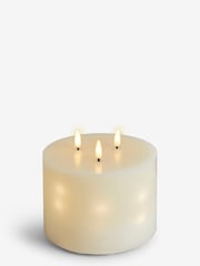 Red Festive Spice Fragranced Christmas Light Up LED Candle - Image 4 of 4
