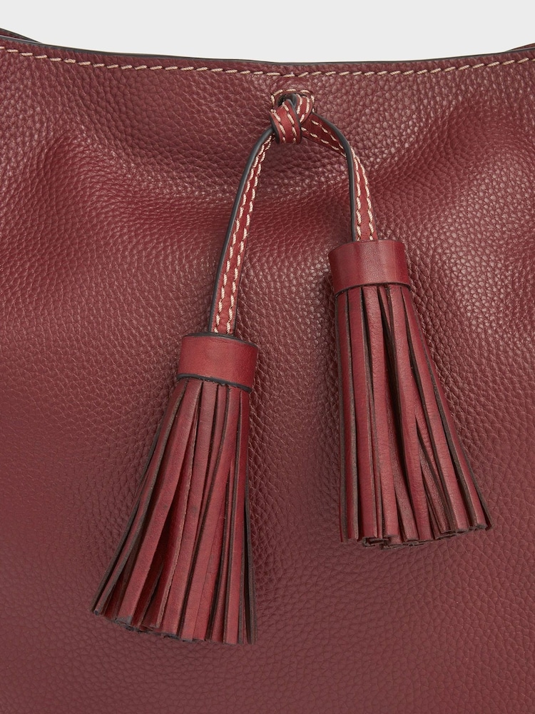 Osprey London The Savanna Leather Hobo Bag - Image 4 of 5