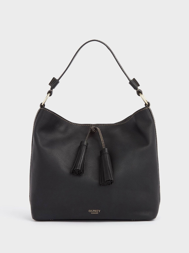 Osprey London The Savanna Leather Hobo Bag - Image 1 of 5
