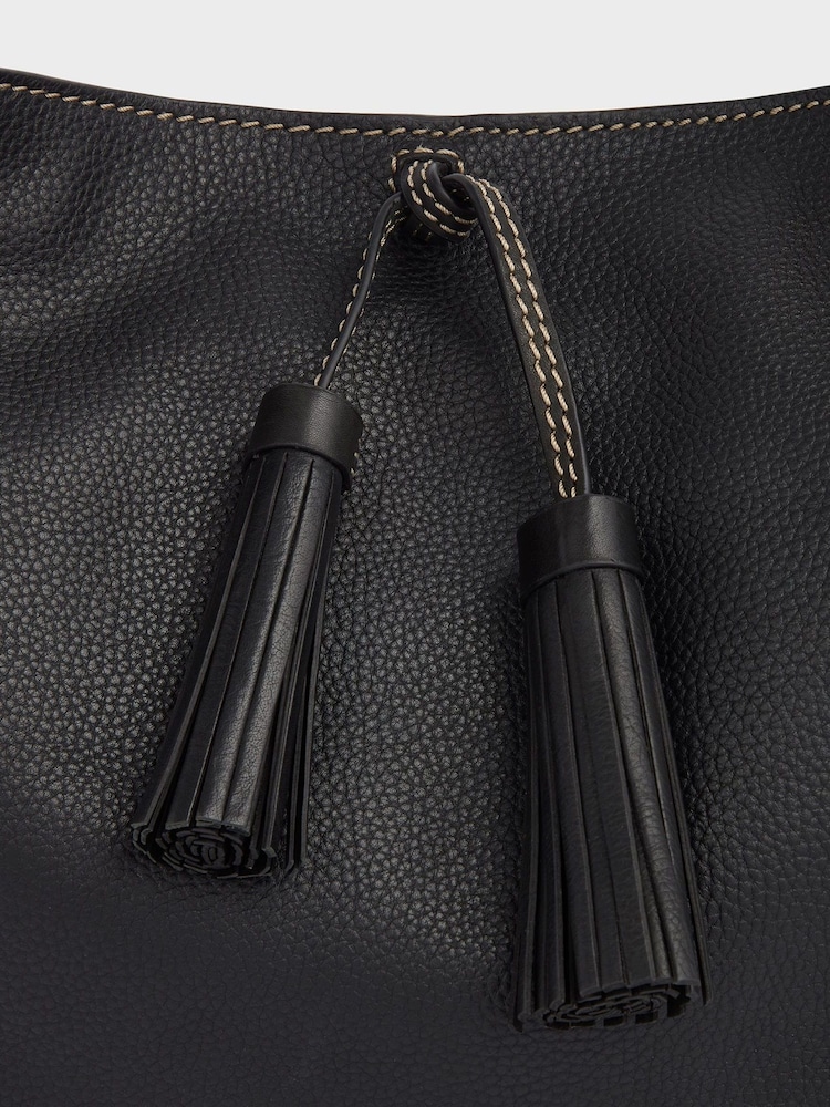 Osprey London The Savanna Leather Hobo Bag - Image 5 of 5
