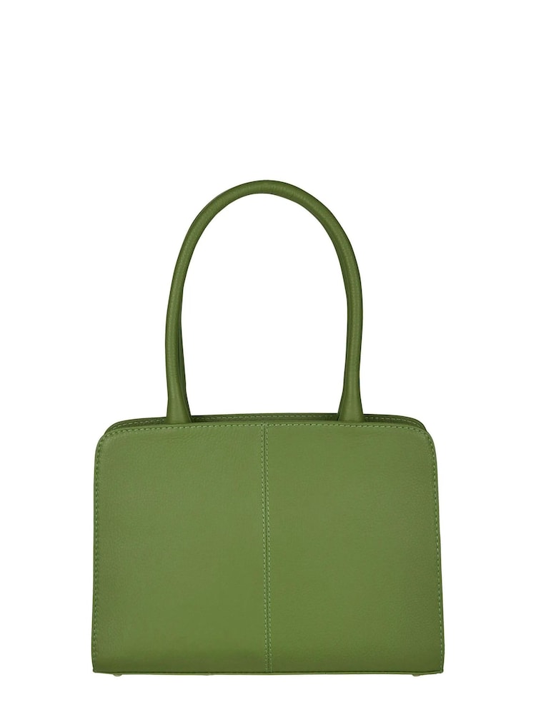Osprey London Green The Tilly Leather Grab Bag - Image 2 of 5