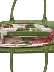 Osprey London Green The Tilly Leather Grab Bag - Image 4 of 5