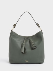 Osprey London The Savanna Leather Hobo Bag - Image 1 of 5