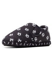 Clarks Black F Fit Fluffy Goal  Kids  Slippers - Image 4 of 7