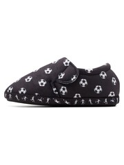 Clarks Black F Fit Fluffy Goal  Kids  Slippers - Image 5 of 7