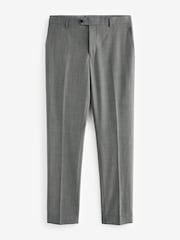Neutral Slim Fit Signature Barberis Suit: Trousers - Image 4 of 8
