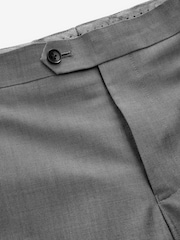 Neutral Slim Fit Signature Barberis Suit: Trousers - Image 6 of 8