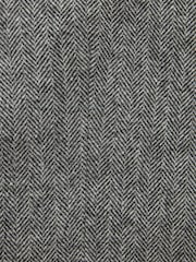Grey Regular Fit Nova Fides Wool Blend Herringbone Waistcoat - Image 9 of 11
