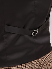 Brown Wool Content Check Suit Waistcoat - Image 9 of 10